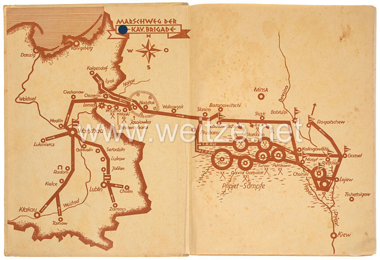 Waffen-SS - SS-Kavallerie im Osten - herausgegeben von der SS-Kavallerie-Brigade für ihre Führer und Männer Bild 2