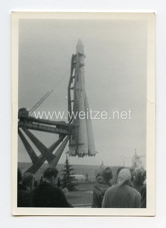 Sowjetunion Foto, russische Trägerrakete 