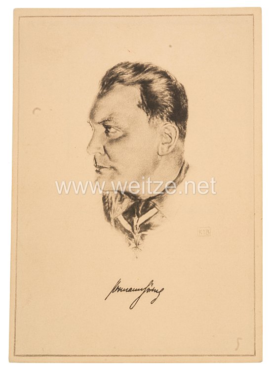 III. Reich - Propaganda-Postkarte - " Hermann Göring "