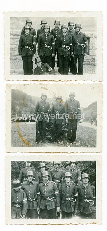 III.Reich Fotos, Angehörige der HJ Feuerwehrscharen / Feuerlöschpolizei 