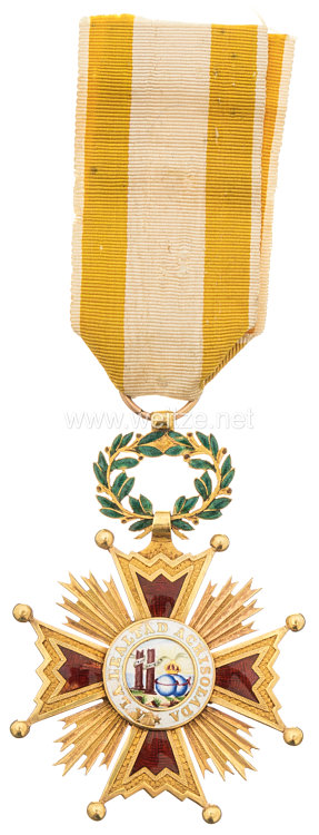 Königreich Spanien Orden Isabella de la Catholica, Ritterkreuz