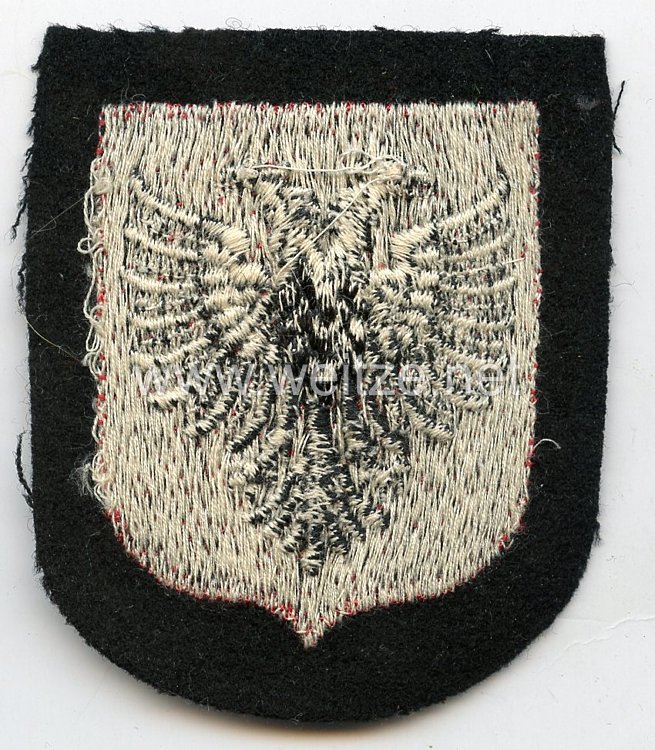 Ärmelschild der Albanischen Freiwilligen der Waffen-SS Div. "Skanderbeg" Bild 2