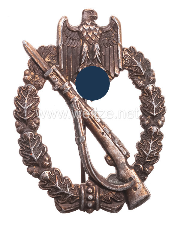 Infanteriesturmabzeichen in Bronze - Bergs, Josef & Co. (JB&Co) 