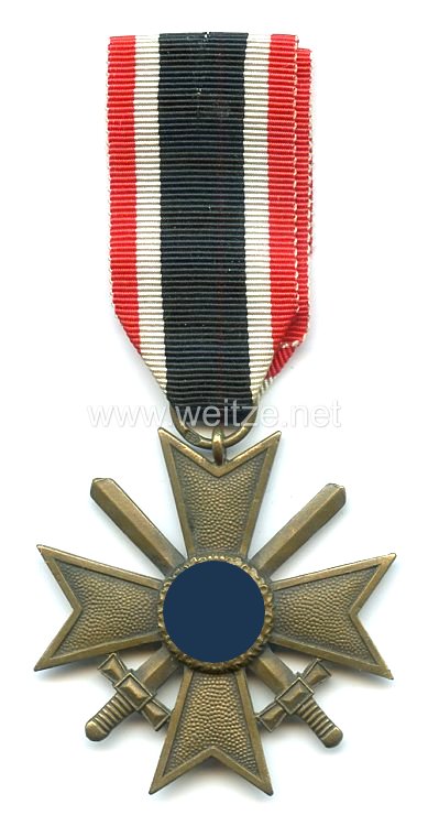 Kriegsverdienstkreuz 1939 2. Klasse mit Schwertern - Alfred Knobloch, Gablonz.