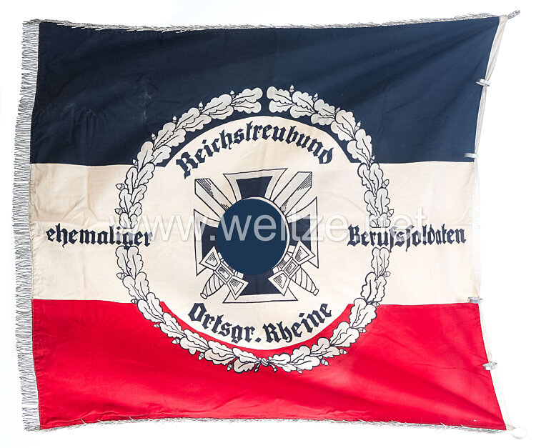Reichstreubund ehemaliger Berufssoldaten ( RTB ) Fahne - Ortsgruppe Rheine Bild 2