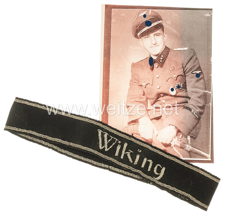 Waffen-SS Ärmelband für Führer der 5. SS-Panzer-Division "Wiking"