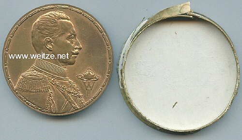 VI. Olympischen Spiele 1916 Berlin - Medaille " Dem Sieger im Olympia Prüfungskampf "