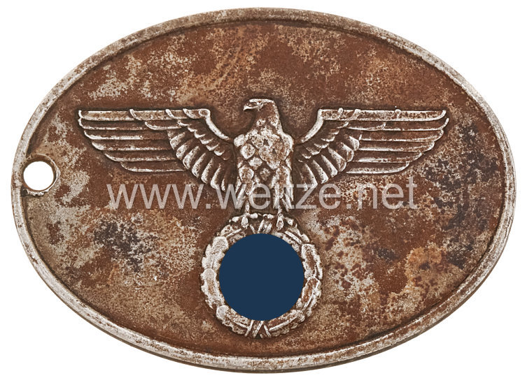 III. Reich Polizei Dienstmarke "Gemeinde-Kriminalpolizei"