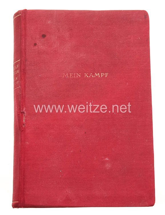 Mein Kampf - Dünndruckausgabe oder Feldpostausgabe von 1943