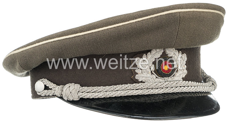 Deutsche Demokratische Republik ( DDR ) Nationale Volksarmee ( NVA ) Schirmmütze für Offiziere der Infanterie in der Ausführung bis 1961 