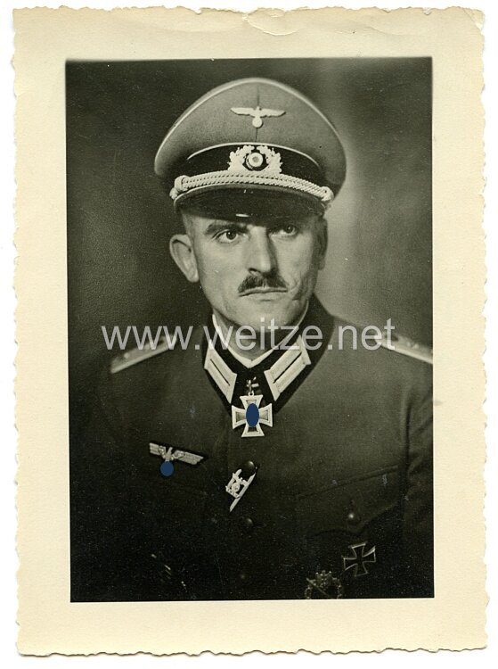 Wehrmacht Heer, Ritterkreuzträger und Hauptmann Karl Bock