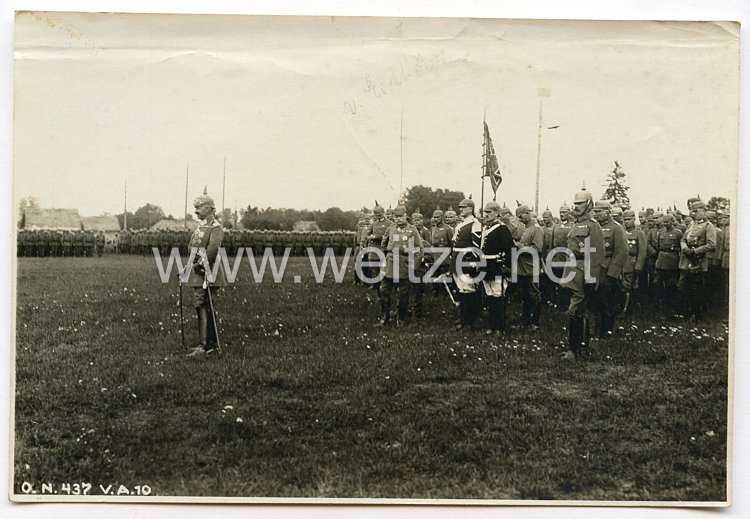 Deutsches Kaiserreich 1. Weltkrieg Fotos, Kaiser Wilhelm bei einer Parade
