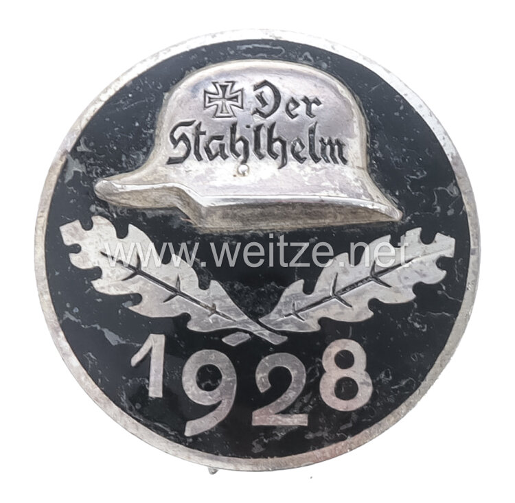 Stahlhelmbund - Diensteintrittsabzeichen 1928 - Silber