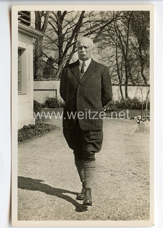 III. Reich - Propaganda-Postkarte - " Der 70. Geburttag des Feldherrn Erich Ludendorff " ( 1935 )