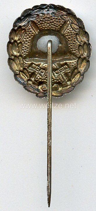 Verwundetenabzeichen in Silber 1918 - Miniatur Bild 2