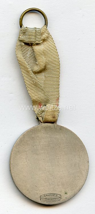 Tragbare Medaille K.B 15. J.R Neuburg a Donau  - Denkmalsenthüllung 3. Juli 1927 Bild 2