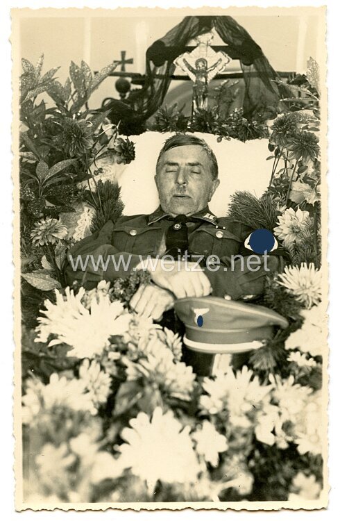 III. Reich Foto, Beerdigung eines Politischen Leiter der NSDAP
