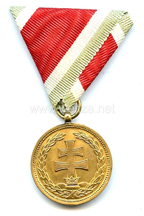 Ungarn Signum Laudis Medaille, 1922