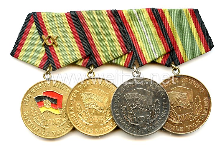 Deutsche Demokratische Republik ( DDR ) - Ordensspange eines Soldaten der Nationalen Volksarmee ( NVA )