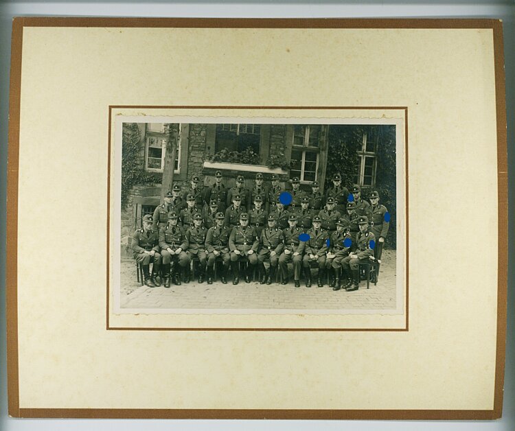 RAD-Abteilung 2/186 - 5 grosse Fotos von der Vereidigung und Gruppenbilder Bild 2