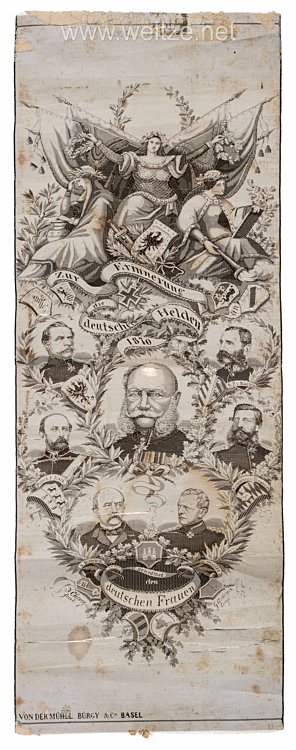 Preußen Patriotika aus der Zeit des Deutsch-Französischen Krieges 1870/71 