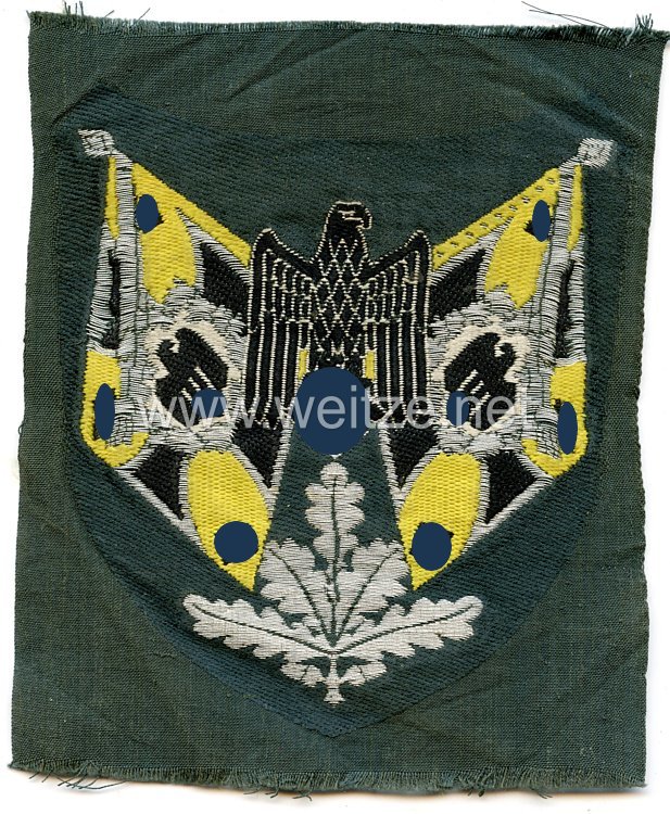 Wehrmacht Heer Ärmelabzeichen für Fahnenträger Nachrichtentruppe