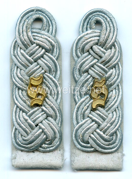 Wehrmacht Heer Paar Schulterstücke für einen Major der Infanterieschule