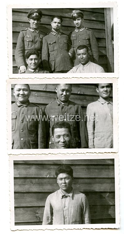 Wehrmacht Fotos, Russische Freiwillige in der Deutschen Wehrmacht