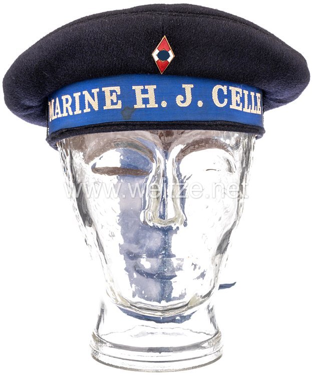Marine-HJ dunkelblaue Tellermütze für Marine-HJ Jungen "Marine H.J. Celle" Bild 2
