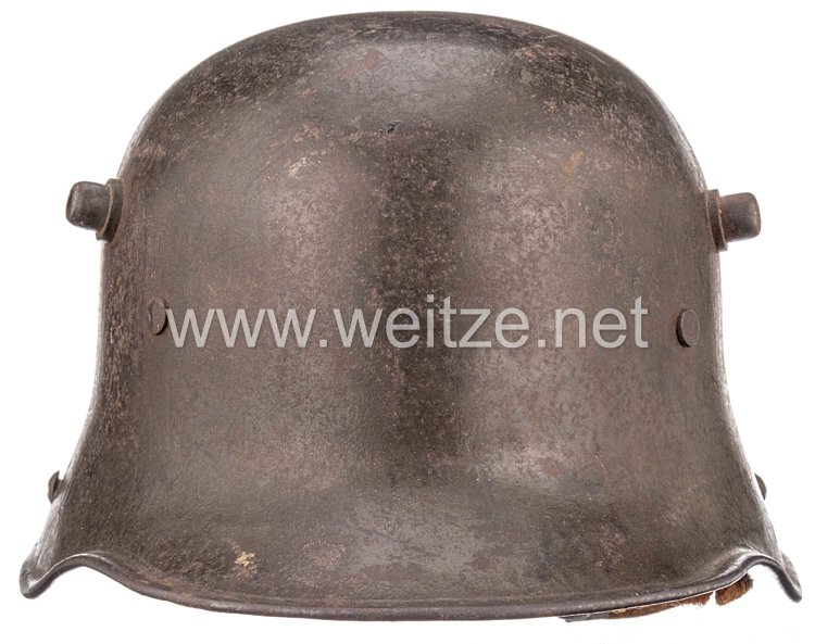 Deutsche Reich 1. Weltkrieg Stahlhelm M 1918 Bild 2