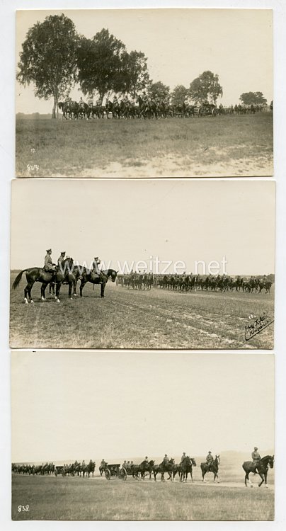 Weimarer Republik Fotogruppe, Angehörige eines Kavallerie-Regiment der Reichswehr bei einer Übung Bild 2