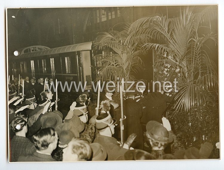 III. Reich Pressefoto, Beerdigung von Botschaftssekretär in Paris Ernst Eduard vom Rath 1938
