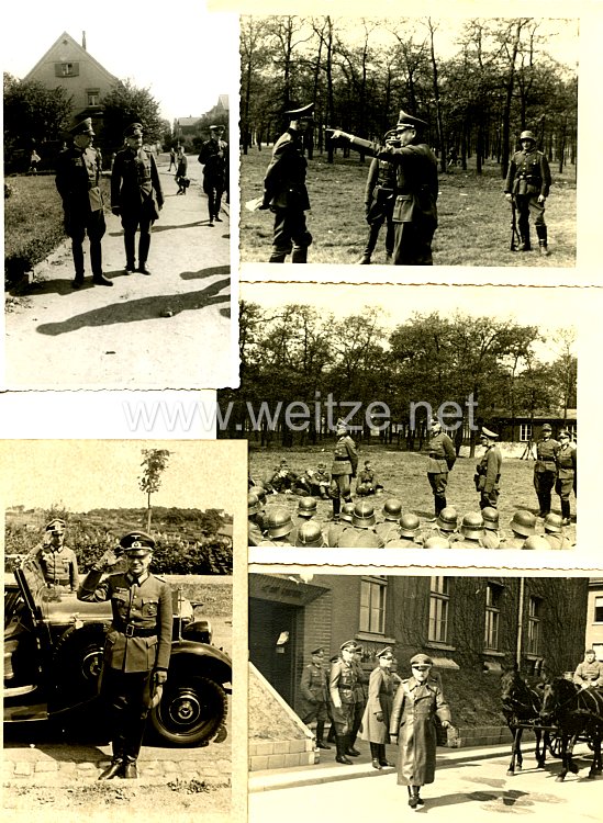 Wehrmacht Heer Fotogruppe, Offizier im Landesschützen-Bataillon 492.