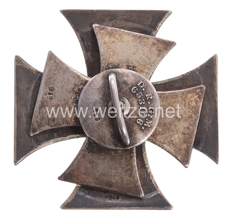 Preussen Eisernes Kreuz 1914 1. Klasse - Paul Meybauer mit Schraubbefestigung Bild 2