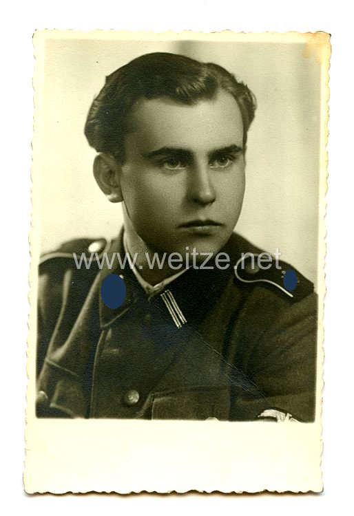 Waffen-SS Portraitfoto, SS-Rottenführer der Leibstandarte Adolf Hitler