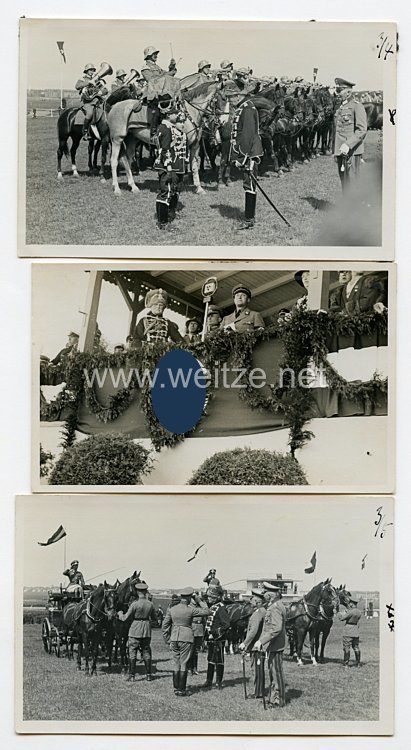 III. Reich Fotos, August von Mackensen zu Besuch in Hamburg 1935