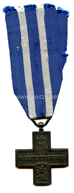 Italien Croce al merito di guerra (Kriegsverdienstkreuz) Bild 2