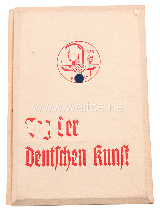 III. Reich - Tag der deutschen Kunst 1933/1937 - Raumbildalbum