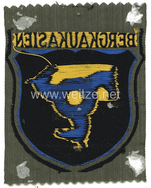 Wehrmacht Heer Ärmelschild für Freiwillige Bergkaukasien Bild 2
