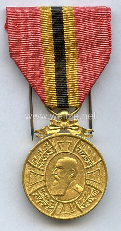Belgien - Medaille Commemorative du Regne de S.M. Leopold II
