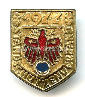 Standschützenverband Tirol-Vorarlberg - Gauleistungsabzeichen in Gold für Kombinationsschießen 1944