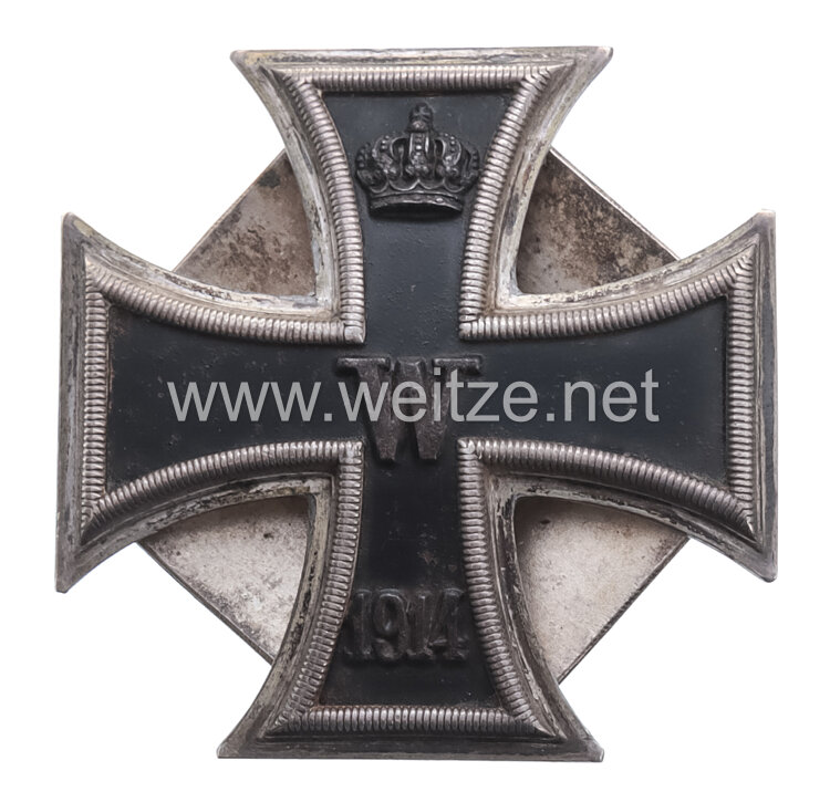 Preussen Eisernes Kreuz 1914 1. Klasse - Paul Meybauer mit Schraubbefestigung