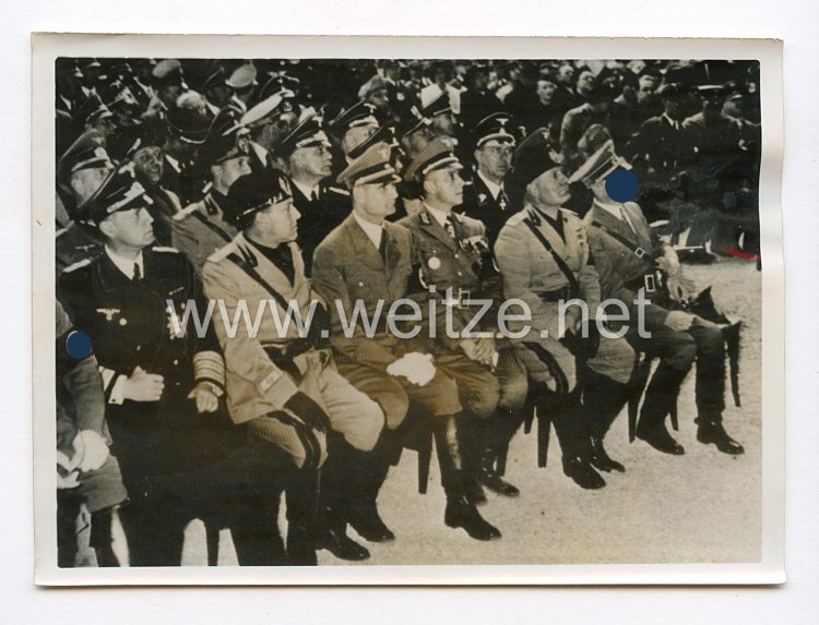 III. Reich Pressefoto. Während der Deutschen Kundgebung in der Basilica Maxentius. 4.5.1938.
