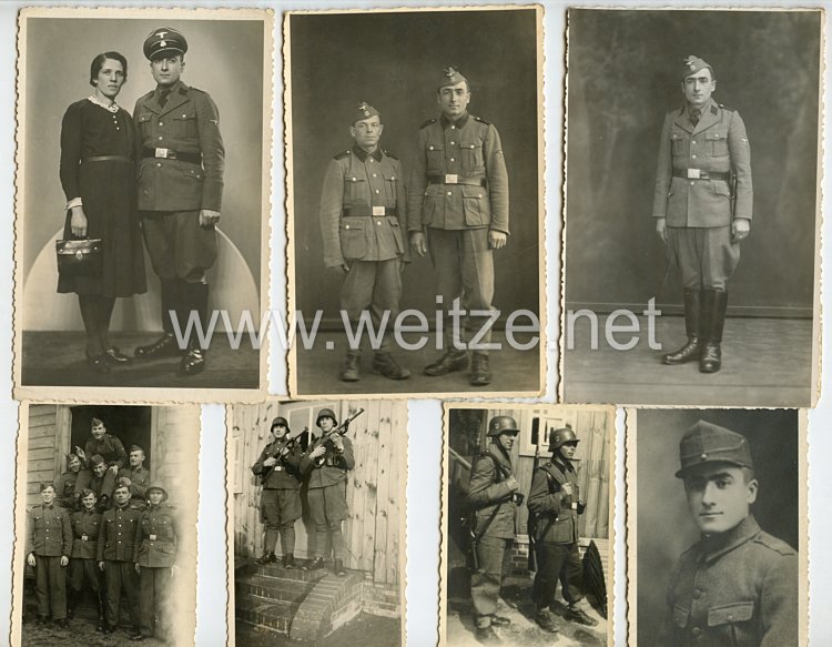 Waffen-SS Fotogruppe, Grundwehrdienst eines Angehörigen der deutschen Volksgruppe aus Rumänien