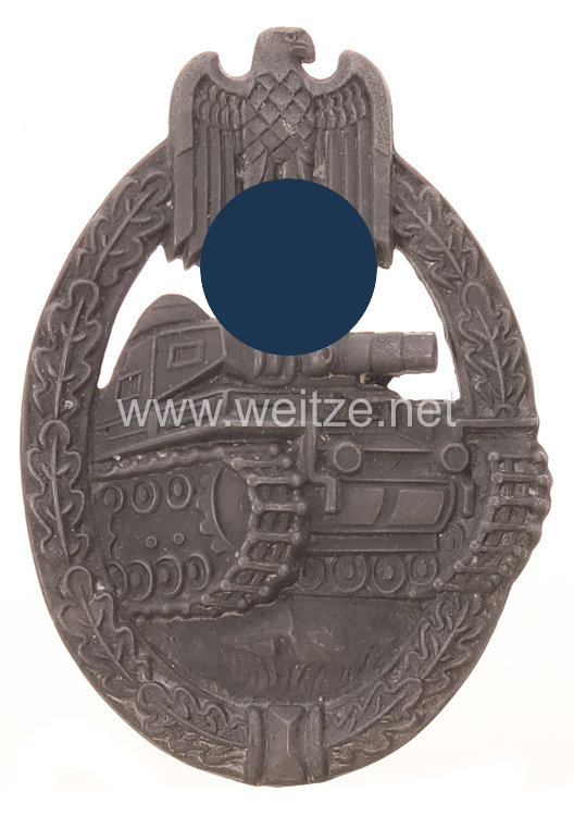 Panzerkampfabzeichen in Silber - Wiedmann