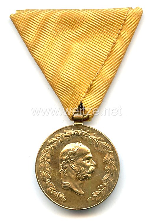 K. u. K. Monarchie Österreich Ehrenmedaille für 25-jährige verdienstvolle Tätigkeit auf dem Gebiet des Feuerwehr -und Rettungswesen