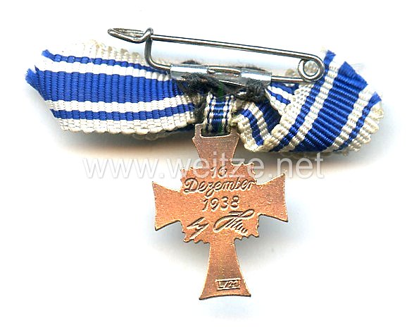 Ehrenkreuz der Deutschen Mutter in Bronze - Miniatur Bild 2