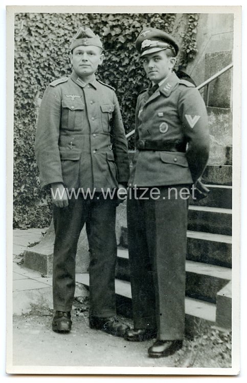 Luftwaffe Foto, Obergefreiter mit Fallschirmschützenabzeichen