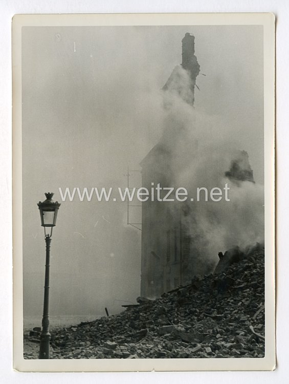 Pressefoto, Besetzung Frankreichs 1940: Le Havre.