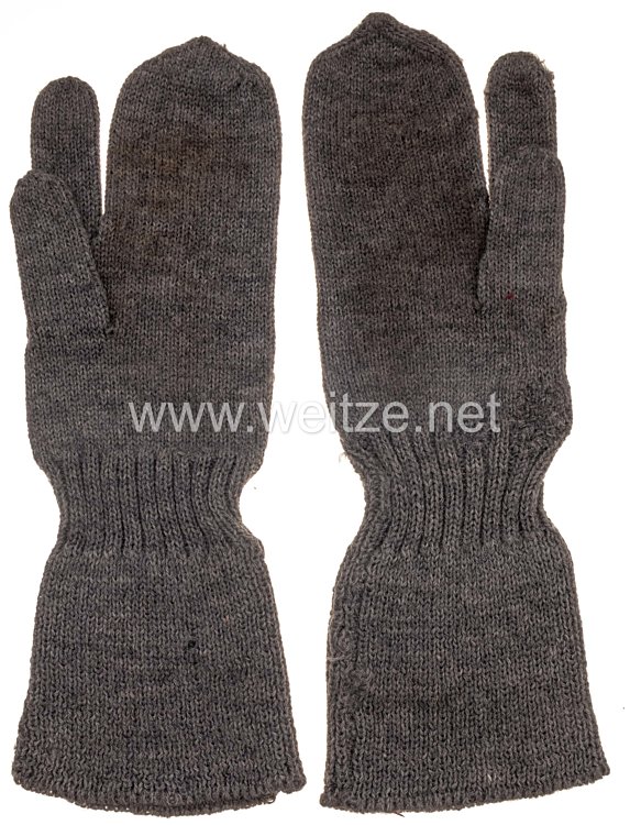 Paar Wehrmacht Handschuhe für den Winter Bild 2